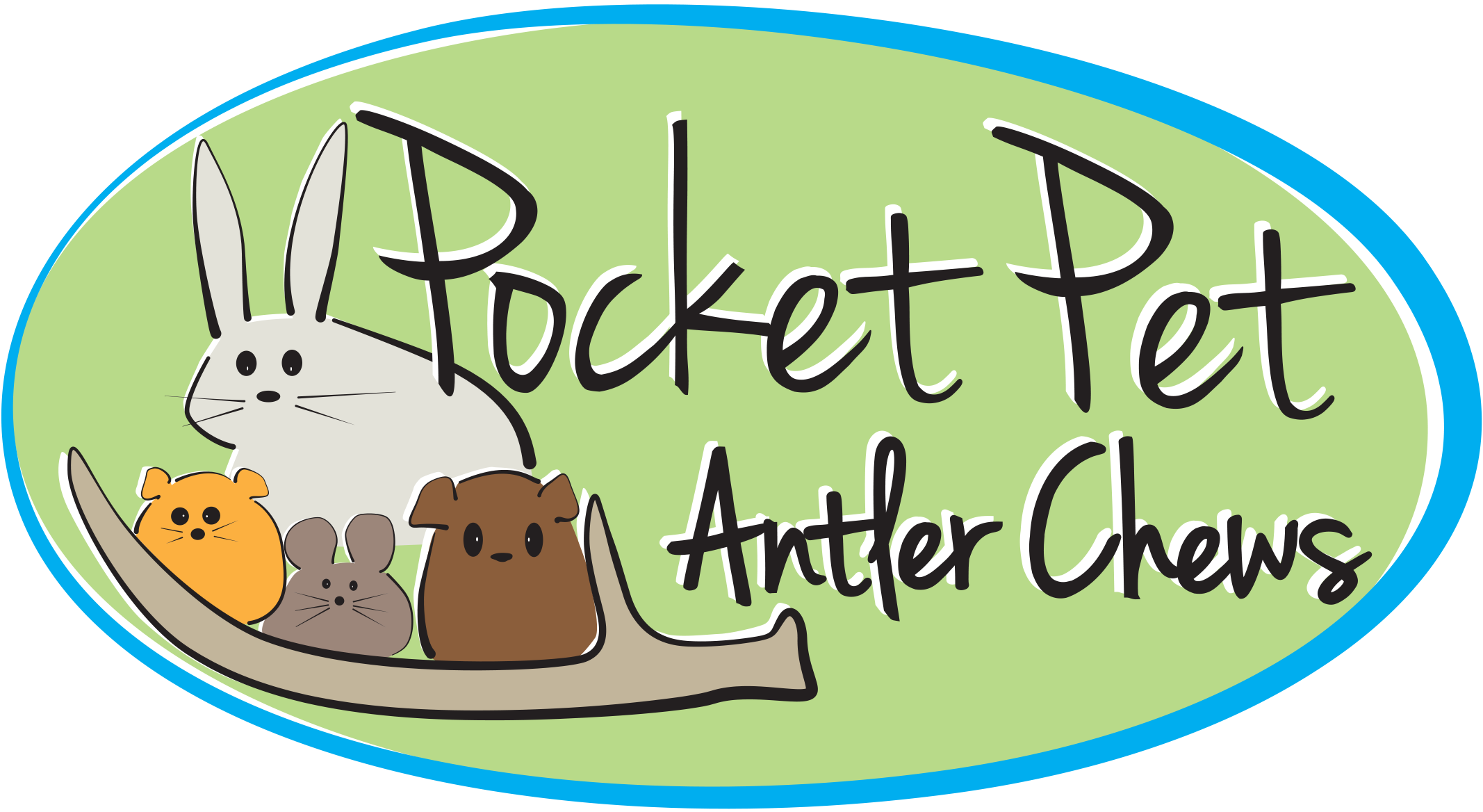 Pocket Pets Logo Design and Illustration for Lables