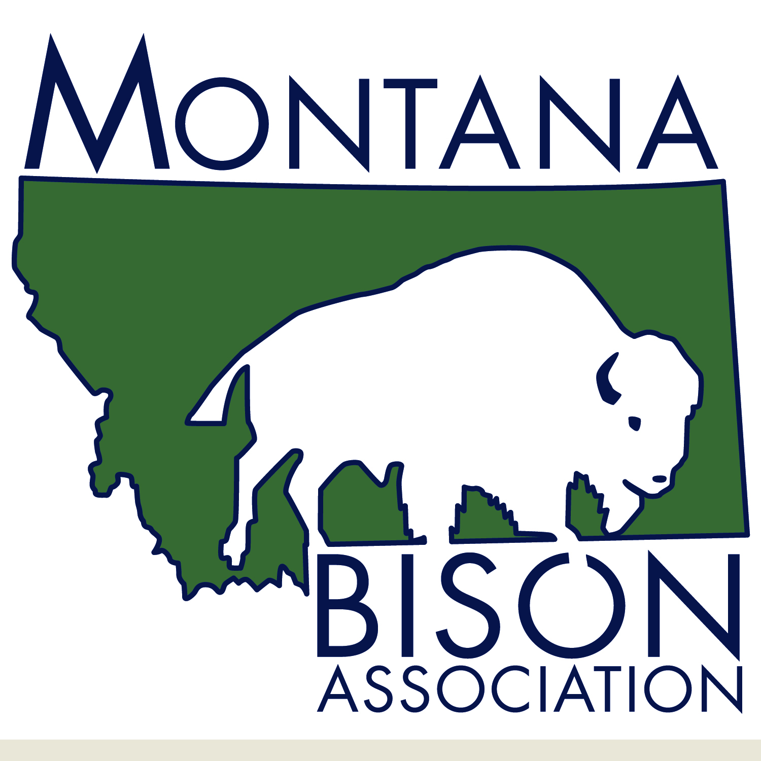 Montana bison logo update