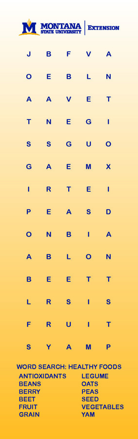 Bookmark word search design